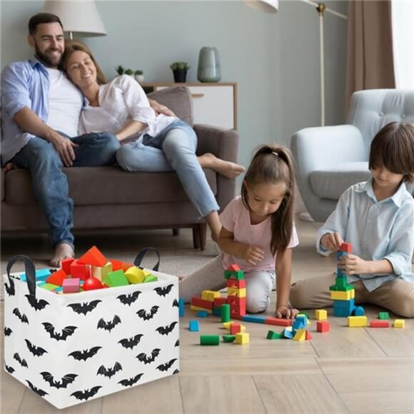 Halloween Batman Basket,Collapsible waterproof storage basket, Batman toy - Picture 2 of 8